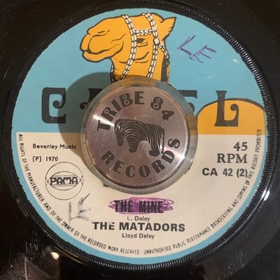 The Little Roys, Matador All Stars - Gold Digger / The Mine picture 2