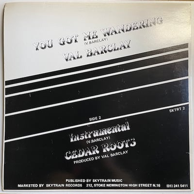 Val Barclay, Cedar Roots - You Got Me Wandering picture 2