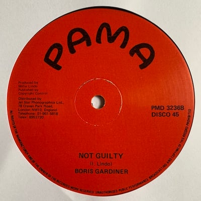 Boris Gardiner, Lee Van Cleef - Guilty picture 2
