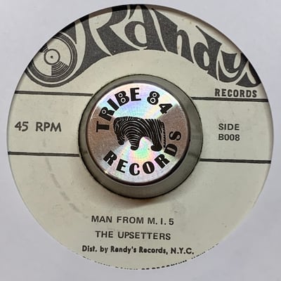 The Upsetters - Tidal Wave / Man From M.I.5 picture 2