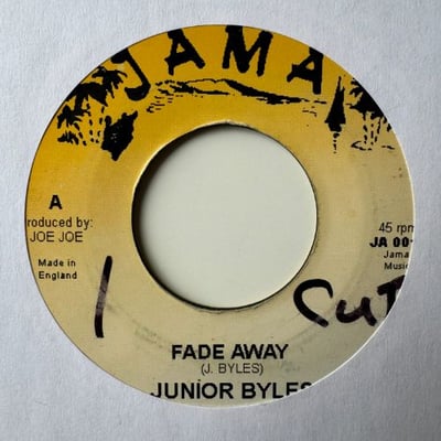 Junior Byles - Fade Awaypicture