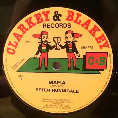 Peter Hunningale - Ragamuffin Girl/Mafia picture 2