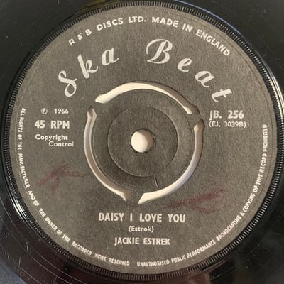 Jackie Estick - The Ska / Daisy I Love You picture 2