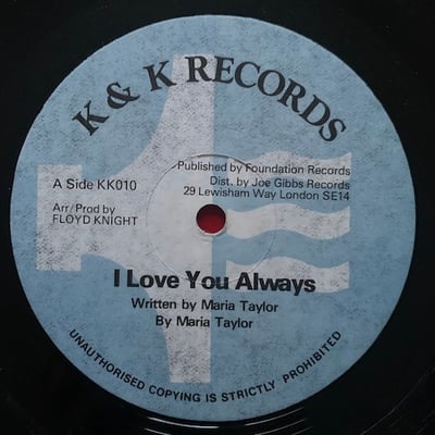 Maria Taylor - I Love You Alwayspicture