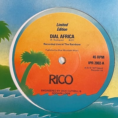 Rico Rodriguez - Dial Africa (Live) / Dial Africa (Dub) picture 2