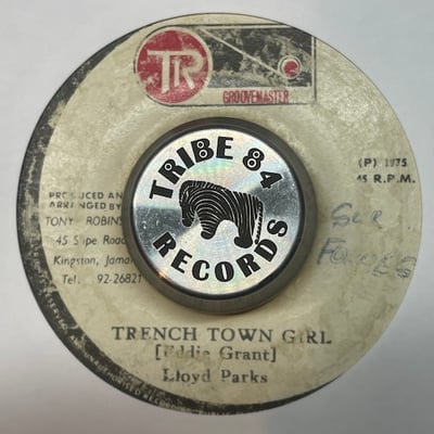 Lloyd Parks - Trench Town Girl / Jones Town Girl picture 2