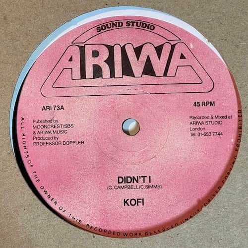 Kofi, Professor Doppler – Didn't I / I'm A Dropout