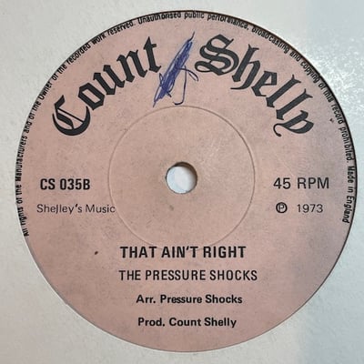 The Pressure Shocks - Bab I Love You picture 2