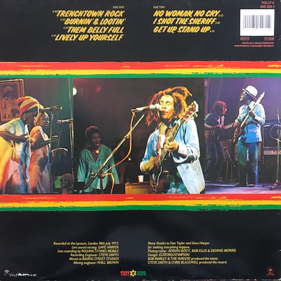 Bob Marley & The Wailers - Live! picture 2