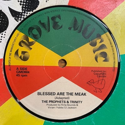 The Prophets, Trinity, Tommy McCook - Blessed Are The Meak / Stepping High picture 3