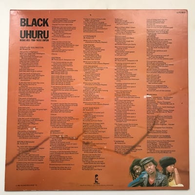 Black Uhuru - Red picture 3