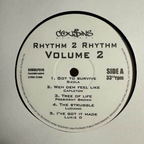 Various – Rhythm 2 Rhythm Vol 2 Joe Frasier / Tucu