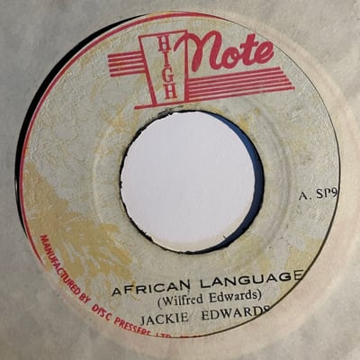 Jackie Edwards - African Languagepicture