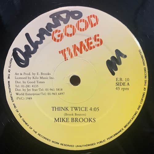 Mike Brooks – Think Twice