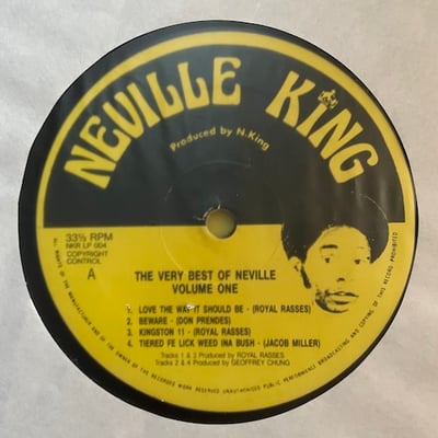 Various - The Very Best Of Neville King - Volume One picture 4