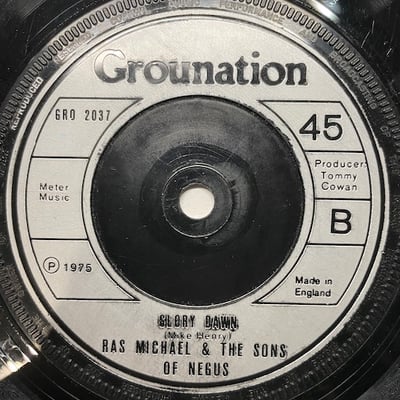 Ras Michael & The Sons Of Negus - None A Jah Jah Children / Glory Dawn picture 2
