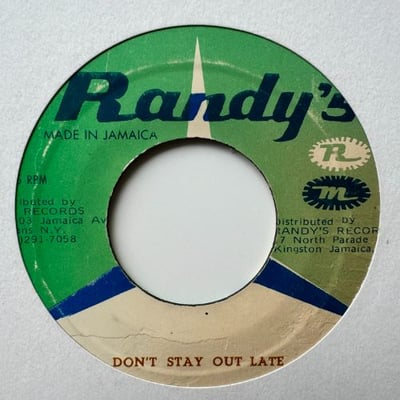 Lord Creator - Don't Stay Out Late / Man To Manpicture