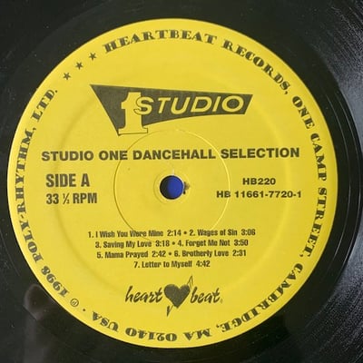 Various - Studio One Dancehall Selection picture 3
