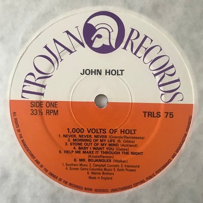 John Holt - 1000 Volts Of Holt picture 3