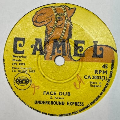 Yvonne Harrison, Underground Express - Knotty Screw Face / Face Dub picture 2