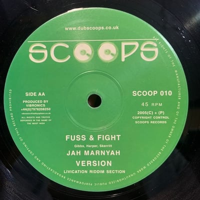 Lutan Fyah, Jah Marnyah - Spiritual Revival / Fuss & Fight picture 2