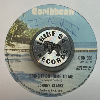 Johnny Clarke - Bring It On Home To Me picture 2