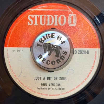 Alton Ellis, The Soul Vendors - I'm Just A Guy / Just A Bit Of Soul picture 2