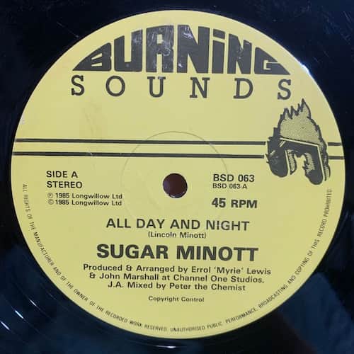 Sugar Minott, Steve Knight – All Day And Night / Share The Night