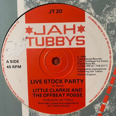 Little Clarkie, The Offbeat Posse - Live Stock Party picture 2