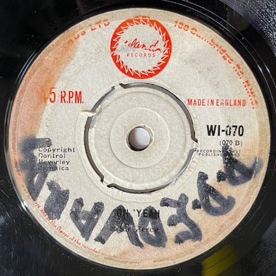 Jimmy Cliff, Sir Percy - King Of Kings / Oh 'Yeah picture 2