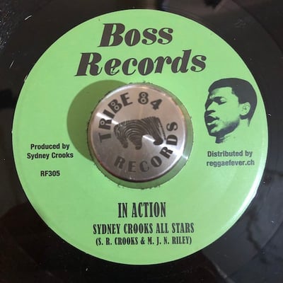 Jimmy Riley, The Pioneers, Sydney Crooks All-Stars - Running (I'm A Fugitive) / In Action picture 2