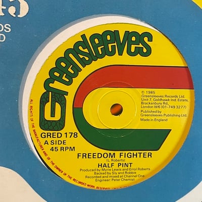 Half Pint - Freedom Fighter / Hold On picture 2