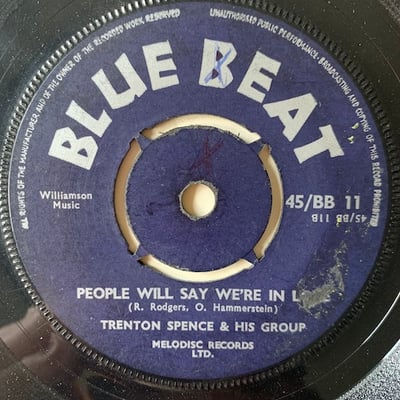 Keith & Enid, Trenton Spence & His Group, Trenton Spence & His Group - Send Me / People Will Say We're In Love picture 2