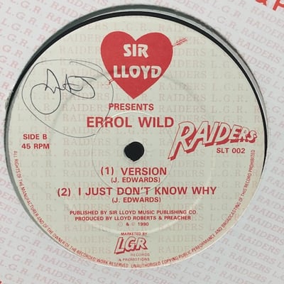 Errol Wild - I Just Don't Know Why picture 3