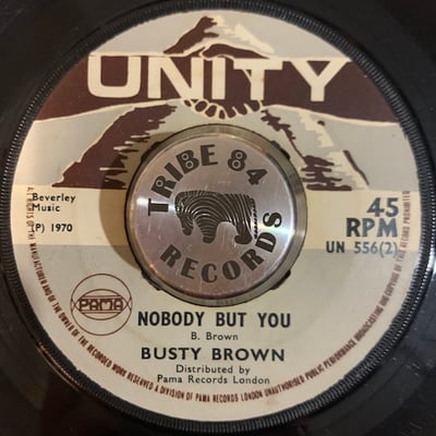 John Holt, Busty Brown - Give Her All The Love / Nobody But You picture 2