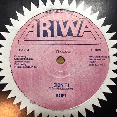 Kofi, Professor Doppler - Didn't I / I'm A Dropout picture 2