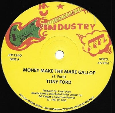 Tony Ford - Money Make The Mare Galloppicture