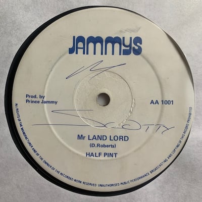 Eccleton Jarrett, Half Pint - Ready Me Ready / Mr Land Lord picture 2