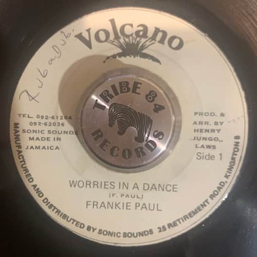 Frankie Paul – Worries In A Dance