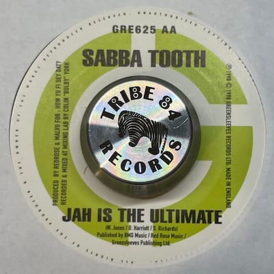Al Campbell, Saba Tooth - No Love / Jah Is The Ultimate picture 2