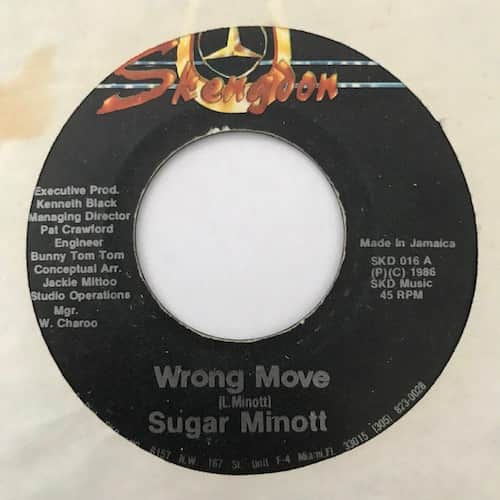 Sugar Minott – Wrong Move