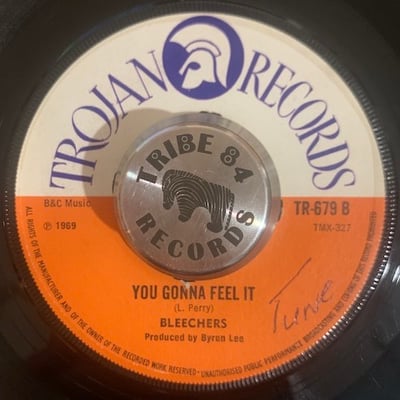 The Bleechers - Ease Up / You Gonna Feel It picture 2