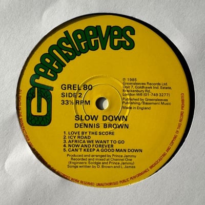 Dennis Brown - Slow Down picture 4