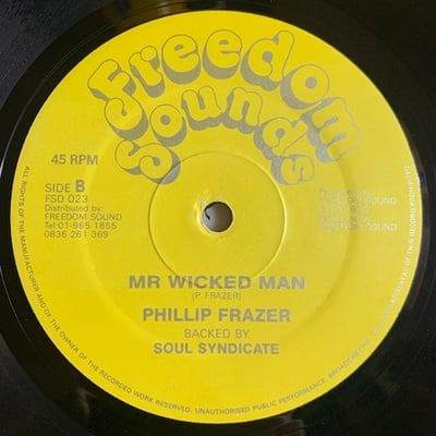 Frankie Jones, The Nazarines, Phillip Fraser - Company / Mr Wicked Man picture 2