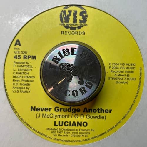 Luciano, Courtney Melody – Never Grudge Another / Zion Way