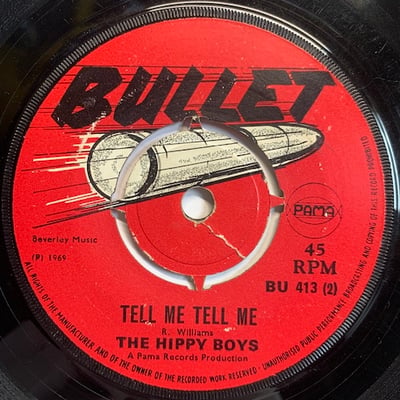 The Hippy Boys - Whats Your Excuse / Tell Me Tell Me picture 2