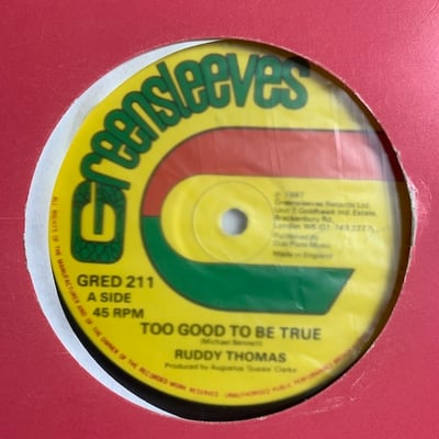 Ruddy Thomas - Too Good To Be True picture 2