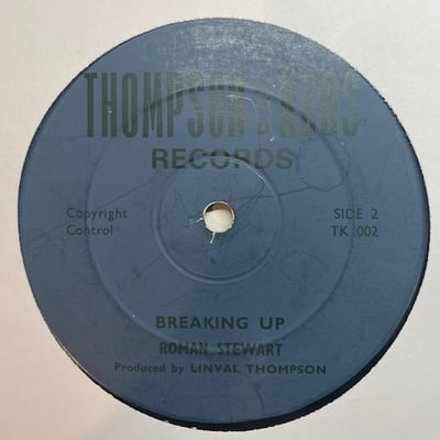 Roman Stewart, Linval Thompson - Rice & Peas / Suffer's Feast / Breaking Up picture 2