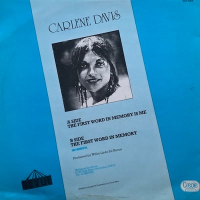 Carlene Davis - The First Word In Memory Is Me picture 2