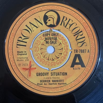 Derrick Harriott - Groovy Situation / The Loser picture 2